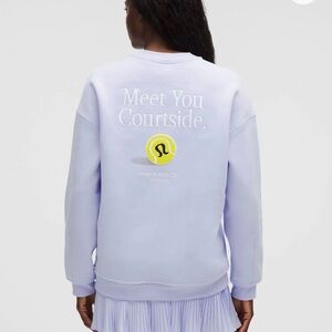 NWT Womens Big Cozy Oversized Pullover Tennis